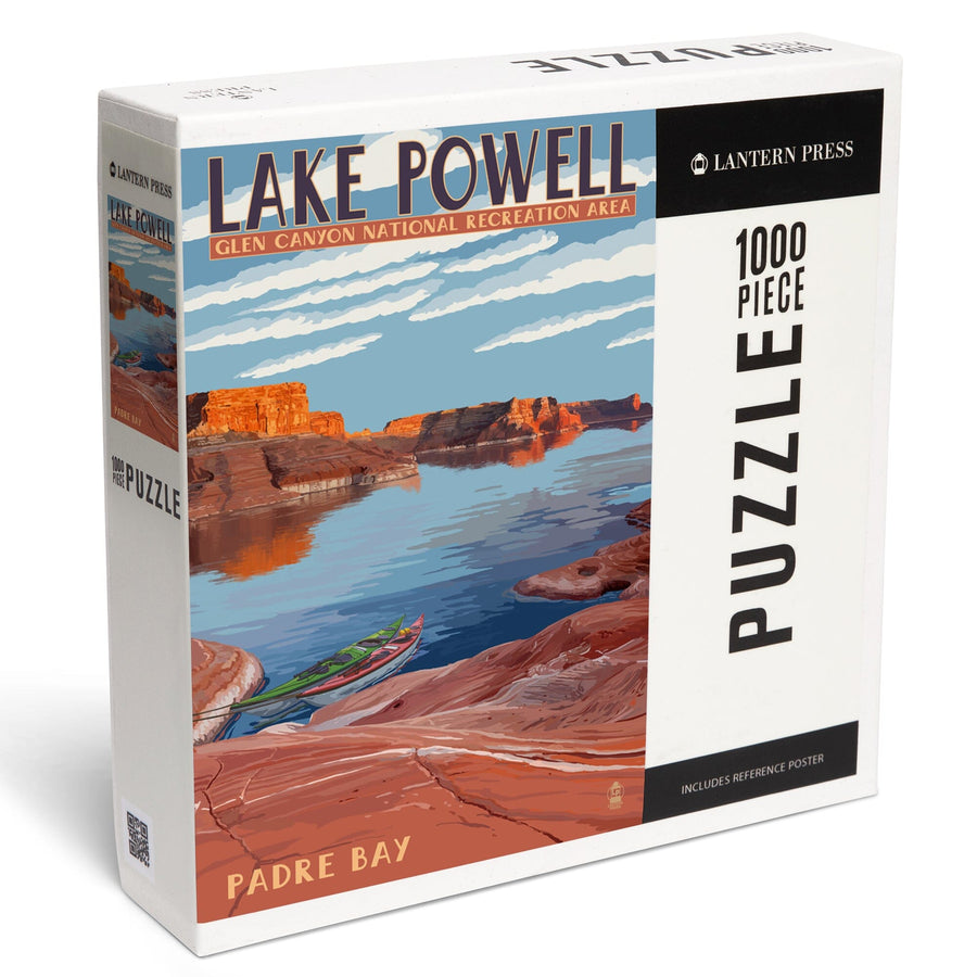 Lake Powell, Padre Bay, Jigsaw Puzzle Puzzle Lantern Press 