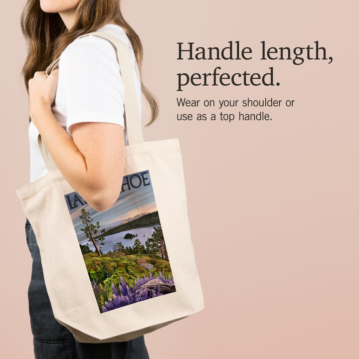 Lake Tahoe, Emerald Bay Scene, Tote Bag Totes Lantern Press 