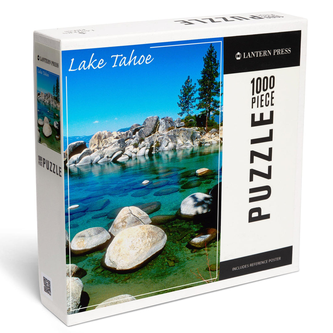 Lake Tahoe, Inlet, Photography, Jigsaw Puzzle Puzzle Lantern Press 