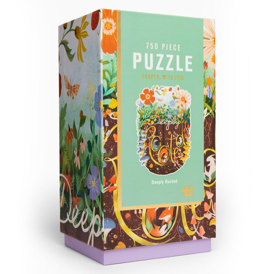 Lantern Press 750 Piece Jigsaw Puzzle, Deeply Rooted Firelight Mini Puzzles Lantern Press 