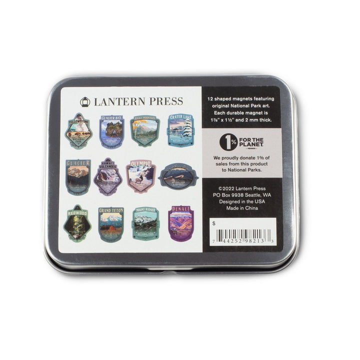 Lantern Press Protect Our National Parks Magnets Set of 12, Series 1 - West Lantern Press 