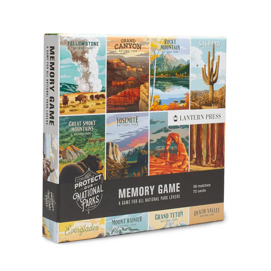 Lantern Press Protect Our National Parks Memory Game Lantern Press 