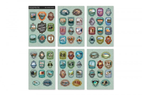 Lantern Press Protect Our National Parks Sticker Sheet Set Lantern Press 