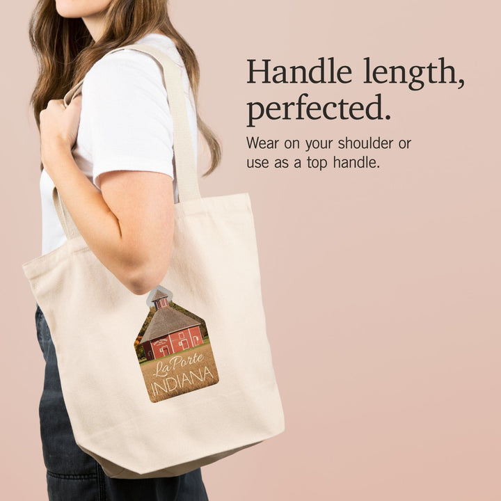 LaPorte, Indiana, Door Prairie,, Tote Bag Totes Lantern Press 