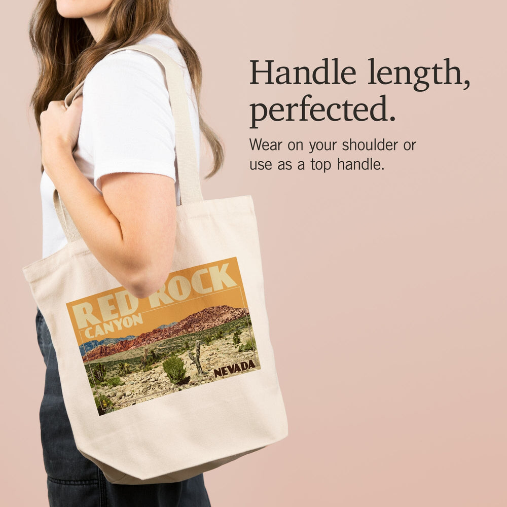 Las Vegas, Nevada, Red Rock Canyon, Tote Bag Totes Lantern Press 