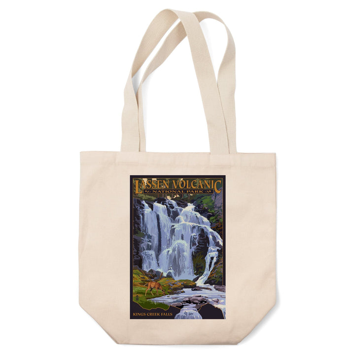 Lassen Volcanic National Park, California, Kings Creek Falls, Tote Bag Totes Lantern Press 