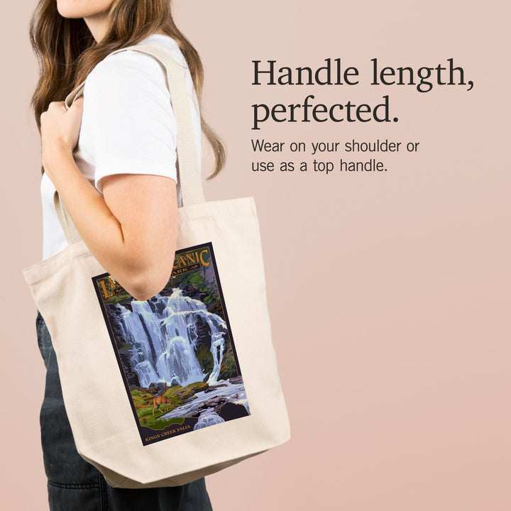 Lassen Volcanic National Park, California, Kings Creek Falls, Tote Bag Totes Lantern Press 