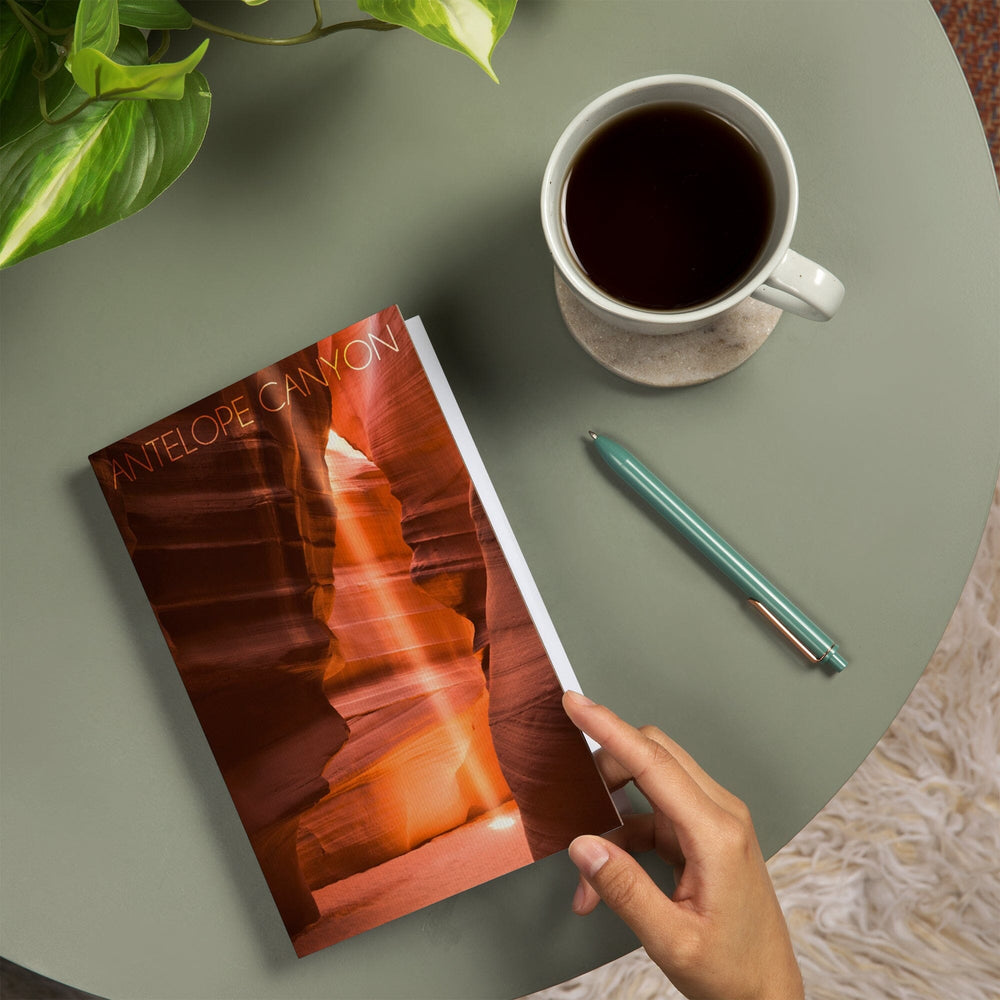Lined 6x9 Journal, Antelope Canyon, Arizona, Lay Flat, 193 Pages, FSC paper Home Lantern Press 