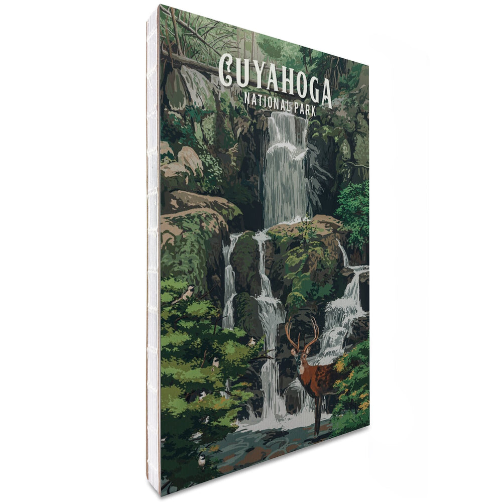 Lined 6x9 Journal, Cuyahoga Valley National Park, Ohio, Painterly National Park Series, Lay Flat, 193 Pages, FSC paper Home Lantern Press 