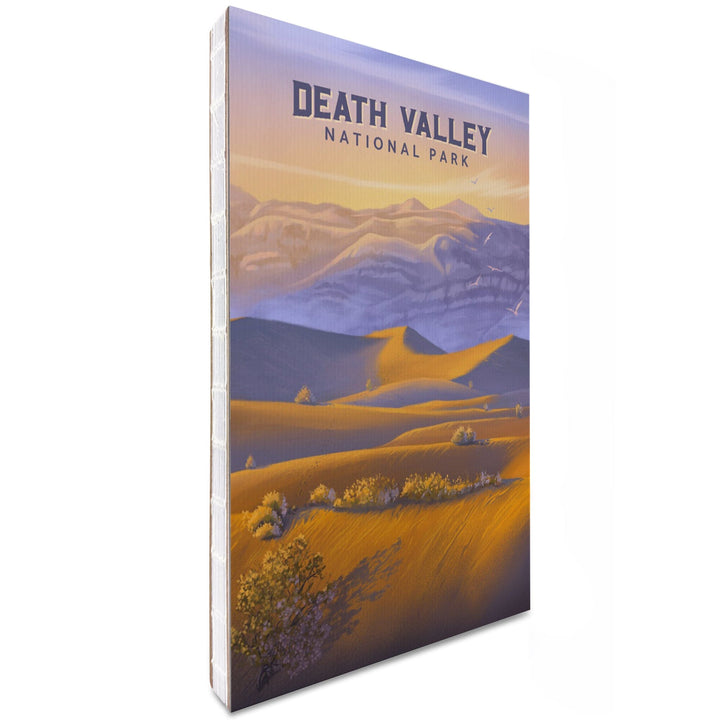 Lined 6x9 Journal, Death Valley National Park, California, Sand Dune Sunset, Oil Painting, Lay Flat, 193 Pages, FSC paper Home Lantern Press 