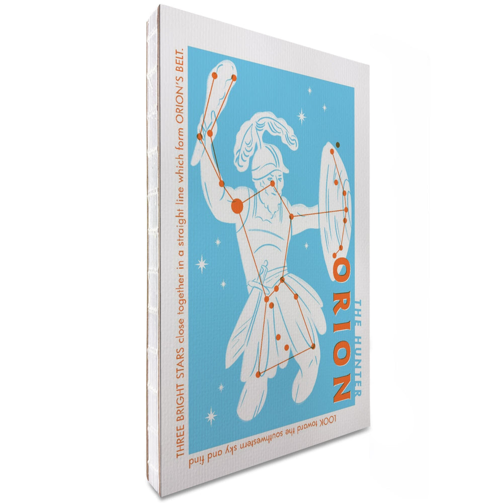 Lined 6x9 Journal, Drawings in the Stars Collection, Orion, The Hunter Constellation, Lay Flat, 193 Pages, FSC paper Home Lantern Press 
