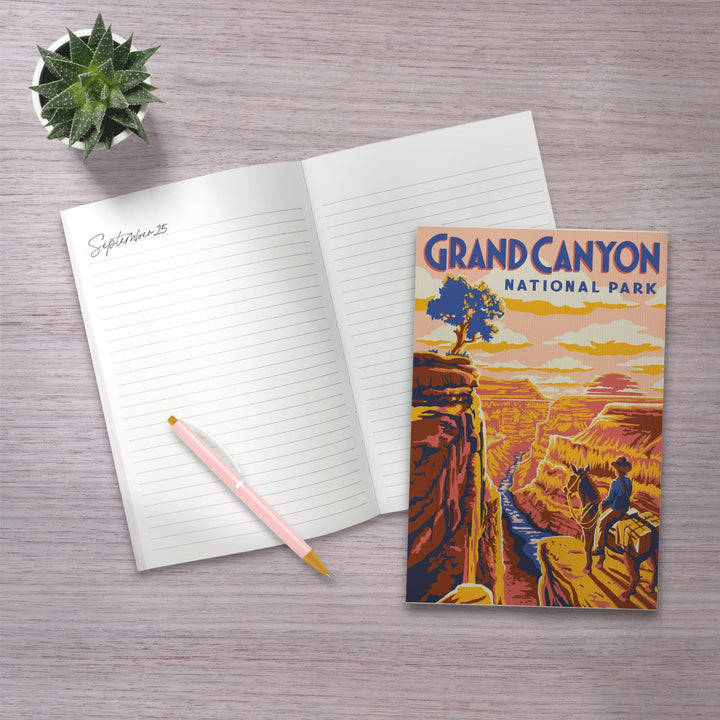 Lined 6x9 Journal, Grand Canyon National Park, Arizona, Explorer Series, Grand Canyon, Lay Flat, 193 Pages, FSC paper Home Lantern Press 