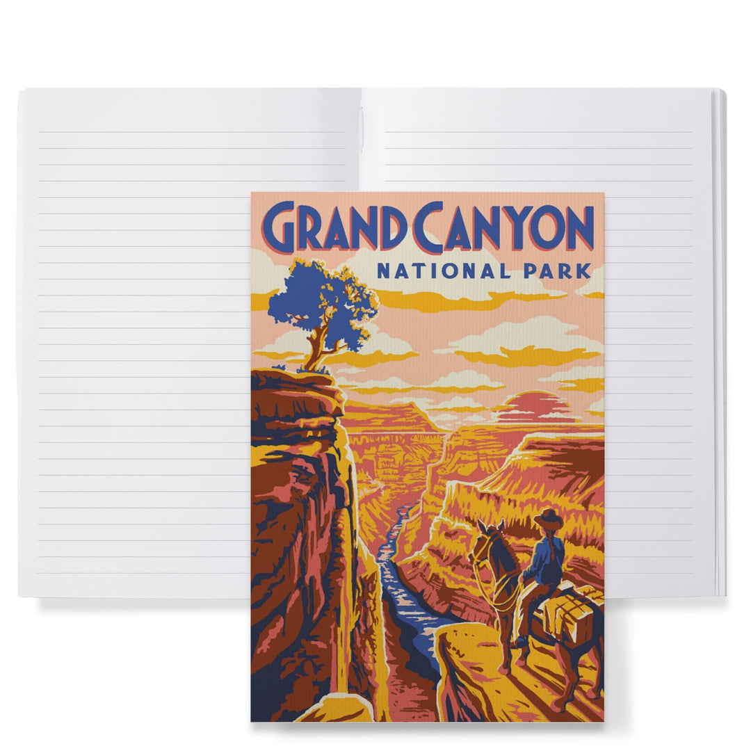 Lined 6x9 Journal, Grand Canyon National Park, Arizona, Explorer Series, Grand Canyon, Lay Flat, 193 Pages, FSC paper Home Lantern Press 