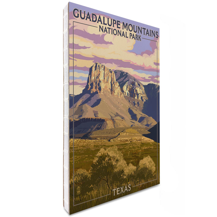 Lined 6x9 Journal, Guadalupe Mountains National Park, Texas, Lay Flat, 193 Pages, FSC paper Home Lantern Press 