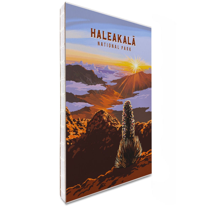 Lined 6x9 Journal, Haleakalā National Park, Hawaii, Painterly National Park Series, Lay Flat, 193 Pages, FSC paper Home Lantern Press 