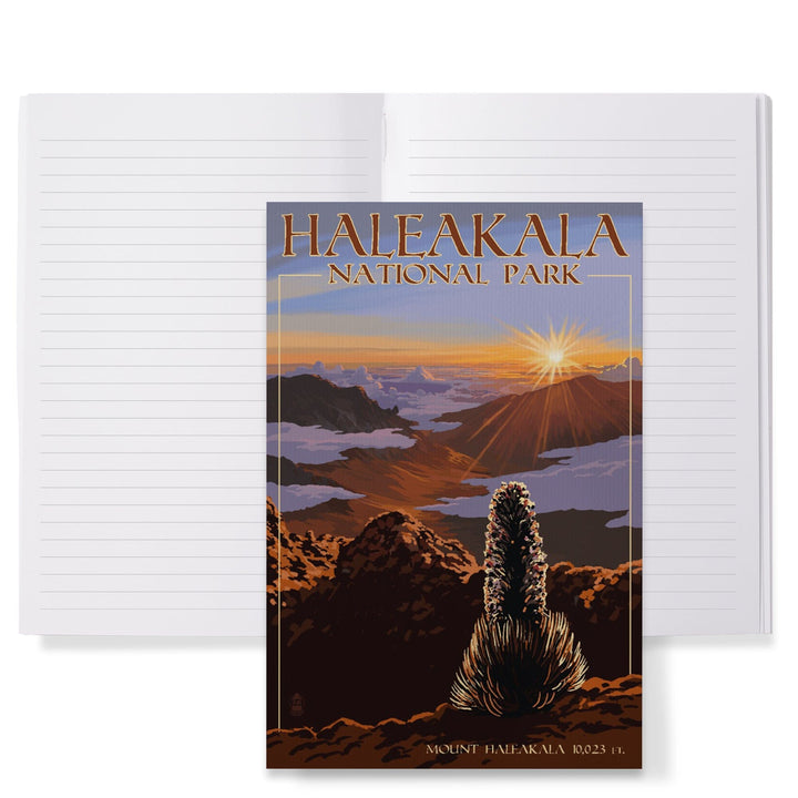 Lined 6x9 Journal, Haleakalā National Park, Sunrise, Lay Flat, 193 Pages, FSC paper Home Lantern Press 