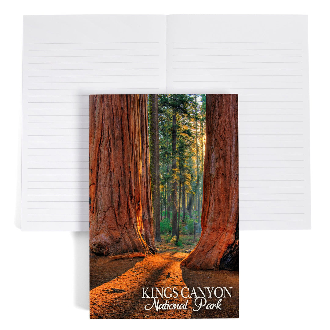 Lined 6x9 Journal, Kings Canyon National Park, California, Grants Grove, Lay Flat, 193 Pages, FSC paper Home Lantern Press 