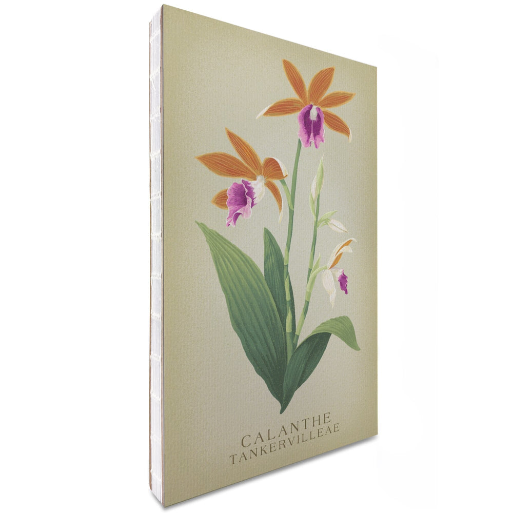 Lined 6x9 Journal, Phaius, Orchid, Vintage Flora, Lay Flat, 193 Pages, FSC paper Home Lantern Press 