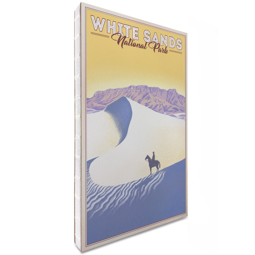 Lined 6x9 Journal, White Sands National Park, Litho, Lay Flat, 193 Pages, FSC paper Home Lantern Press 