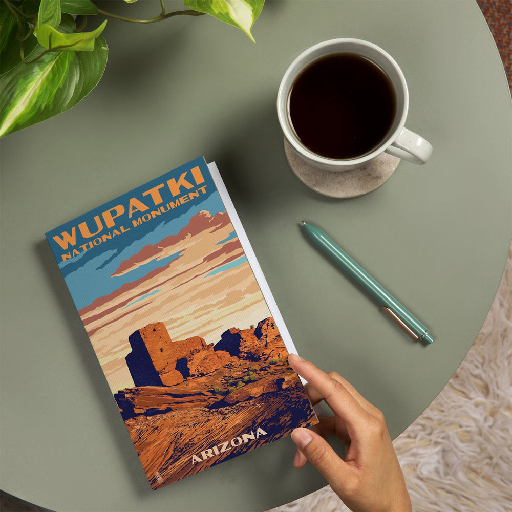 Lined 6x9 Journal, Wupatki National Monument, Arizona, Lay Flat, 193 Pages, FSC paper Home Lantern Press 