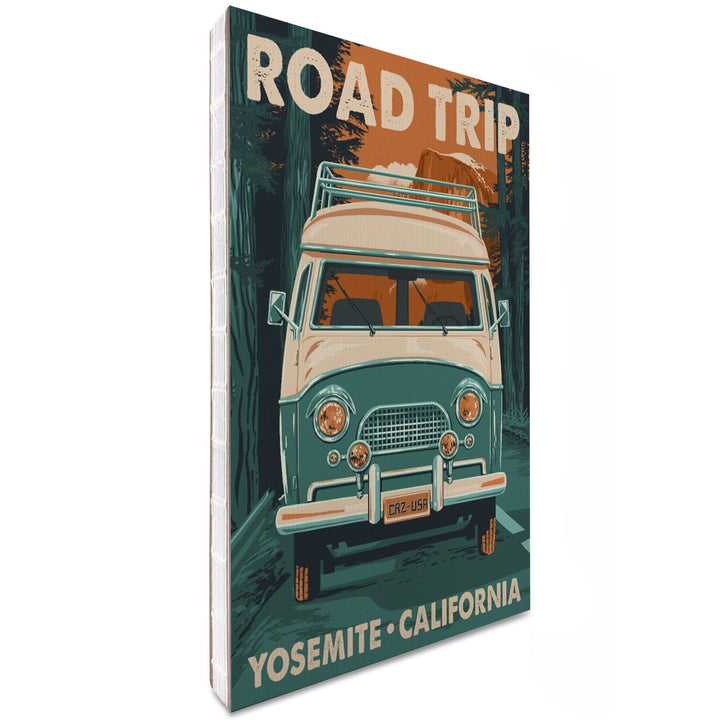 Lined 6x9 Journal, Yosemite, California, Road Trip, Letterpress, Camper Van, Lay Flat, 193 Pages, FSC paper Home Lantern Press 