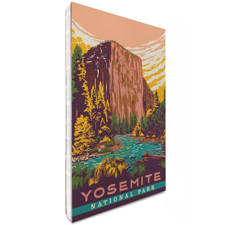 Lined 6x9 Journal, Yosemite National Park, California, Explorer Series, Lay Flat, 193 Pages, FSC paper Home Lantern Press 