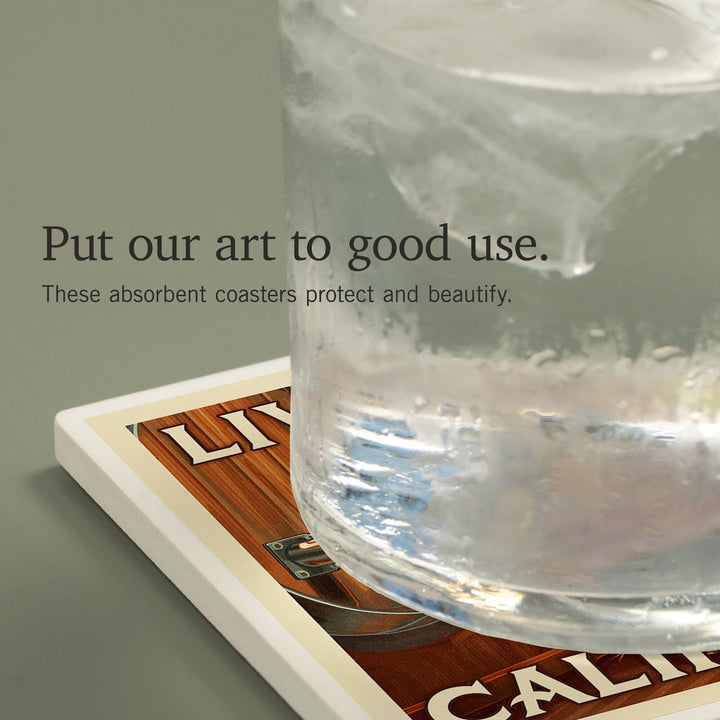 Livermore, California, Art of the Beer, Coasters Coasters Lantern Press 