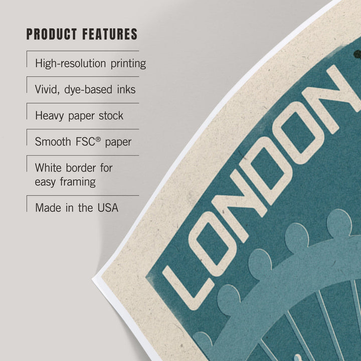 London, Woodblock, Art & Giclee Prints Art Lantern Press 