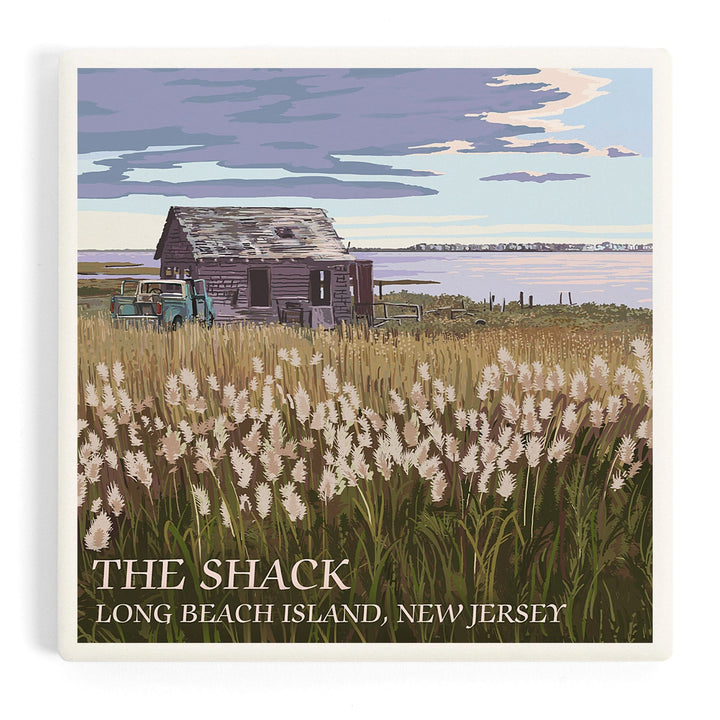 Long Beach Island, New Jersey, The Shack, Coasters Coasters Lantern Press 