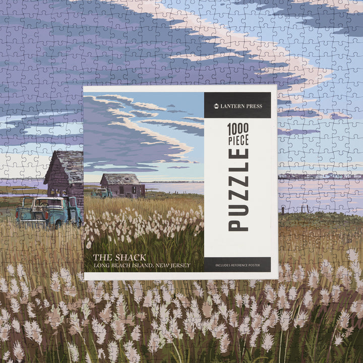 Long Beach Island, New Jersey, The Shack, Jigsaw Puzzle Puzzle Lantern Press 