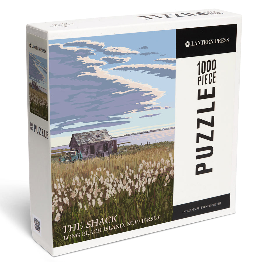 Long Beach Island, New Jersey, The Shack, Jigsaw Puzzle Puzzle Lantern Press 