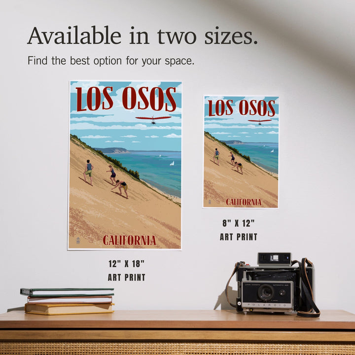 Los Osos, California, Dunes, Art & Giclee Prints Art Lantern Press 