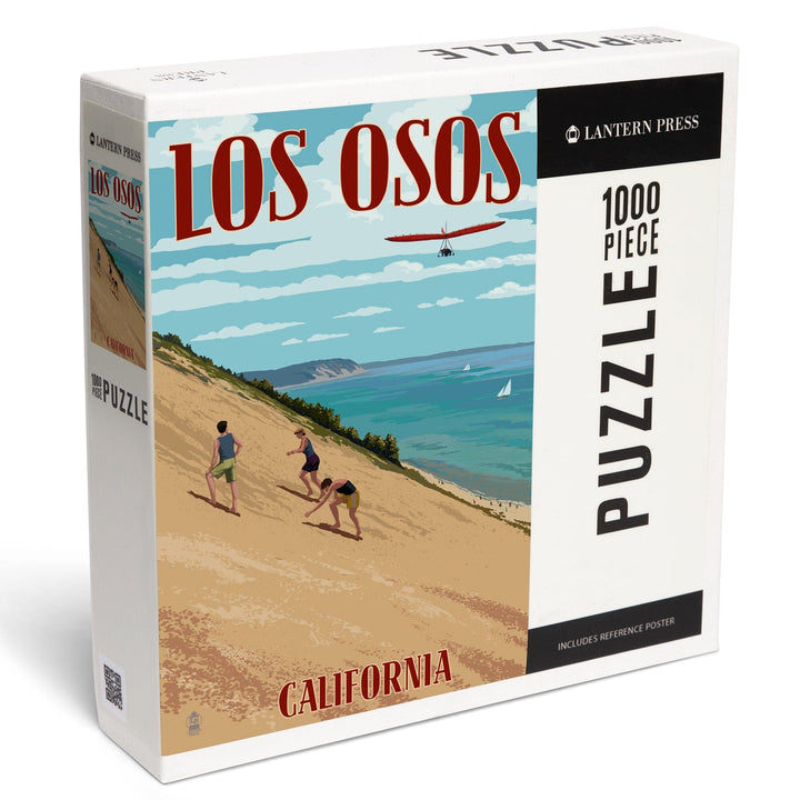 Los Osos, California, Dunes, Jigsaw Puzzle Puzzle Lantern Press 