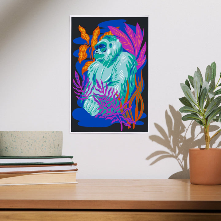 Lush Environment Collection, Gorilla and Foliage, Art & Giclee Prints Art Lantern Press 