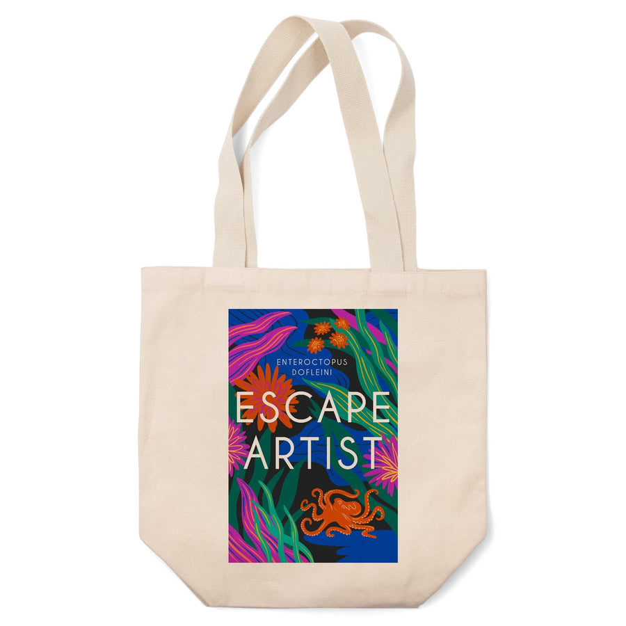Lush Environment Collection, Octopus Foliage, Escape Artist, Tote Bag Totes Lantern Press 