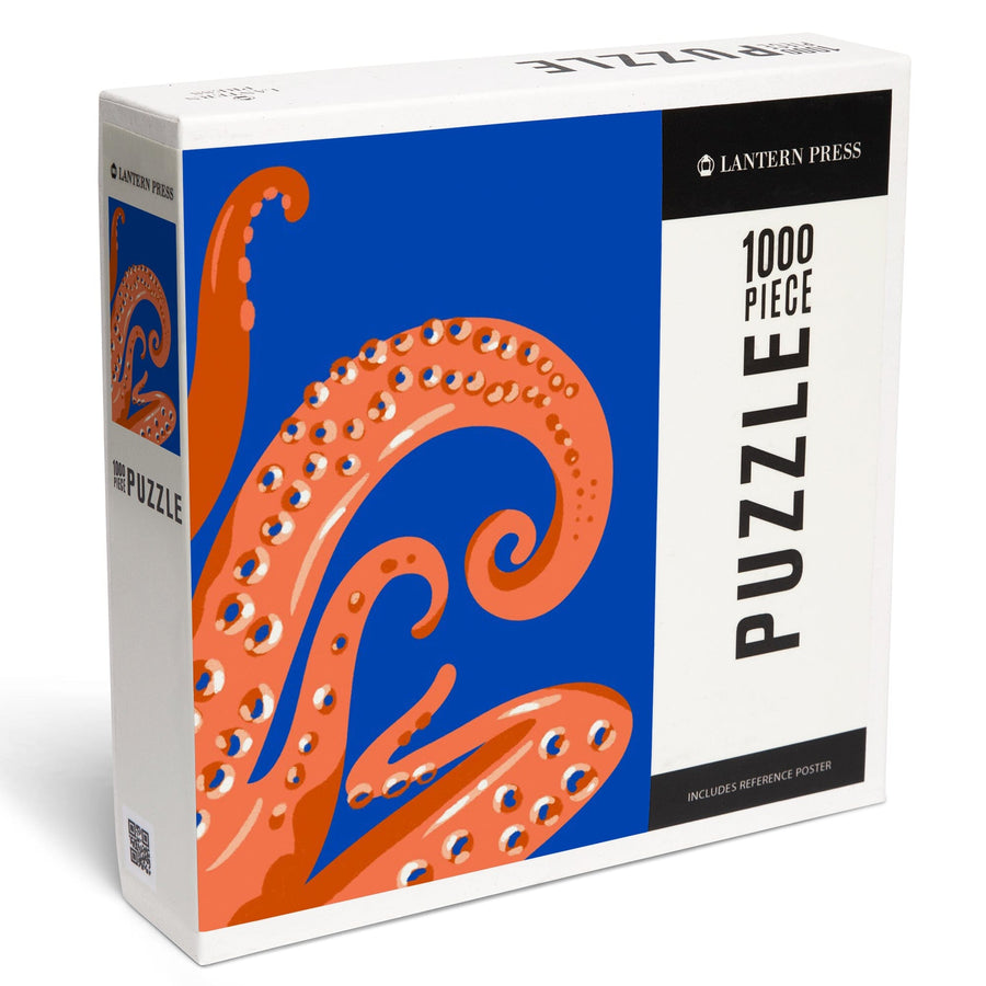 Lush Environment Collection, Octopus Tentacles, Jigsaw Puzzle Puzzle Lantern Press 
