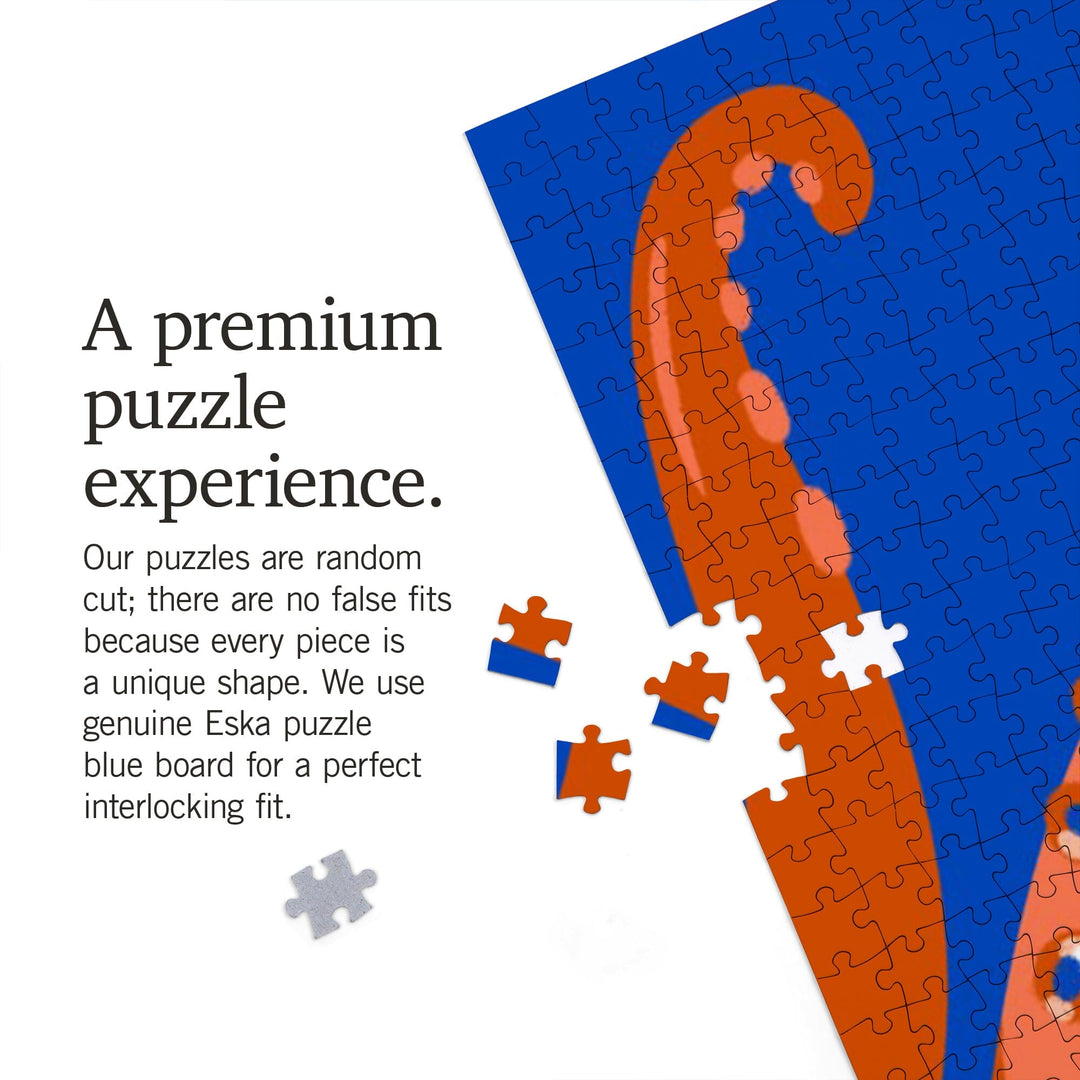 Lush Environment Collection, Octopus Tentacles, Jigsaw Puzzle Puzzle Lantern Press 