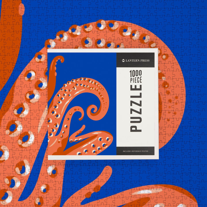 Lush Environment Collection, Octopus Tentacles, Jigsaw Puzzle Puzzle Lantern Press 
