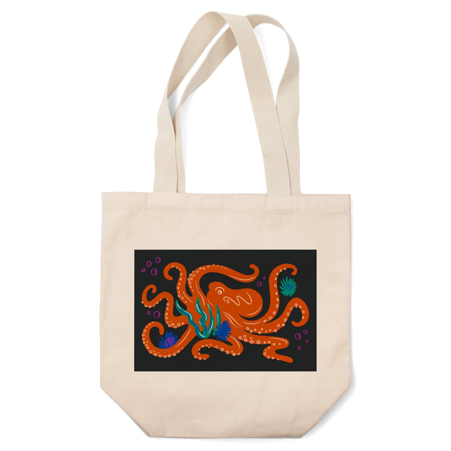 Lush Environment Collection, Octopus, Tote Bag Totes Lantern Press 