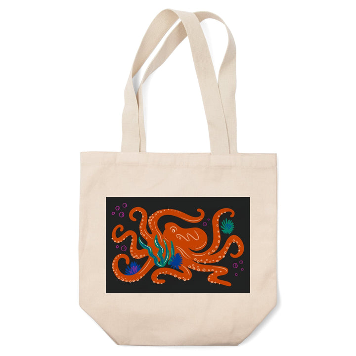 Lush Environment Collection, Octopus, Tote Bag - Lantern Press