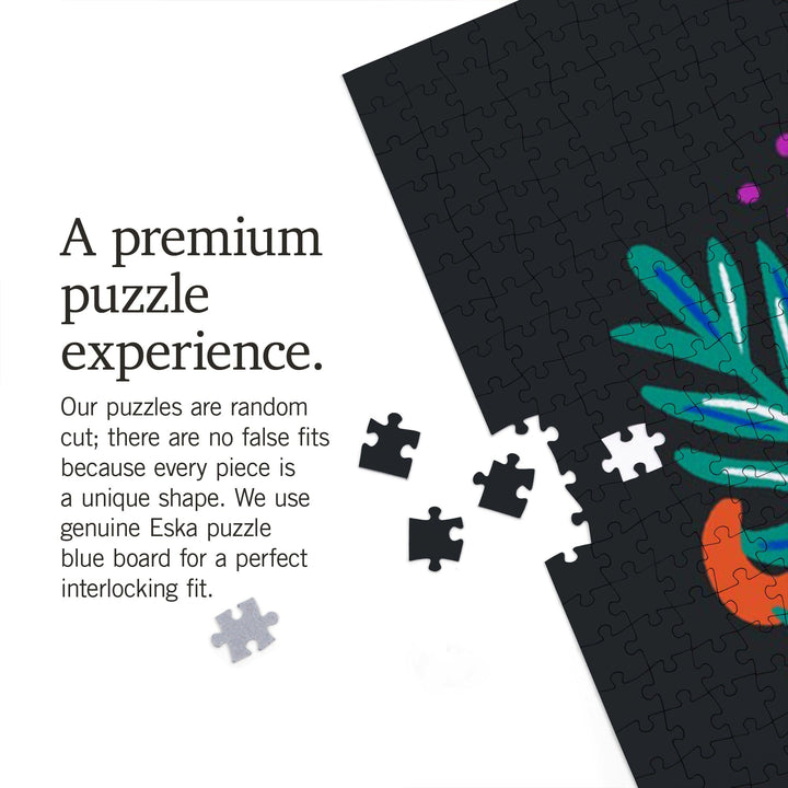 Lush Environment Collection, Tiger, Jigsaw Puzzle Puzzle Lantern Press 