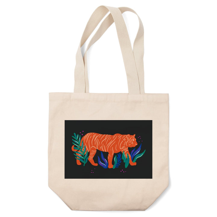 Lush Environment Collection, Tiger, Tote Bag - Lantern Press