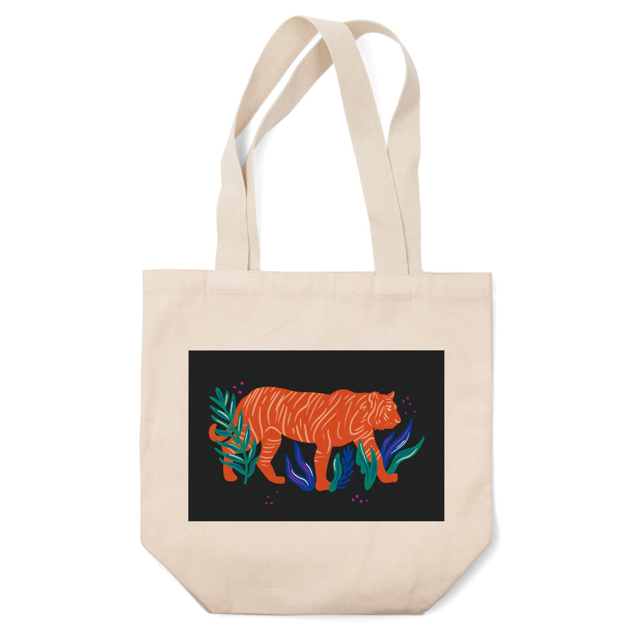 Lush Environment Collection, Tiger, Tote Bag Totes Lantern Press 