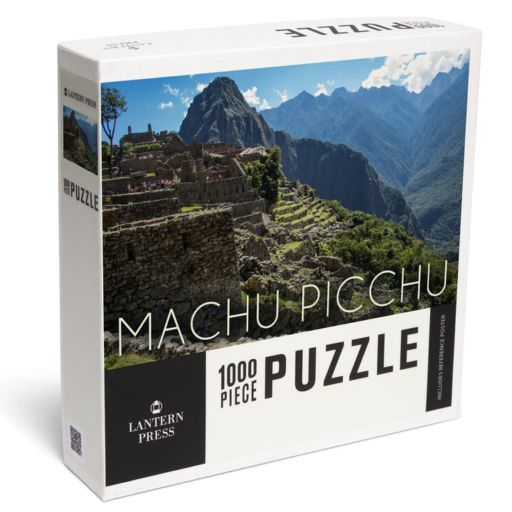 Machu Picchu, Peru, Inca Ruins of Machu Picchu, Jigsaw Puzzle Puzzle Lantern Press 
