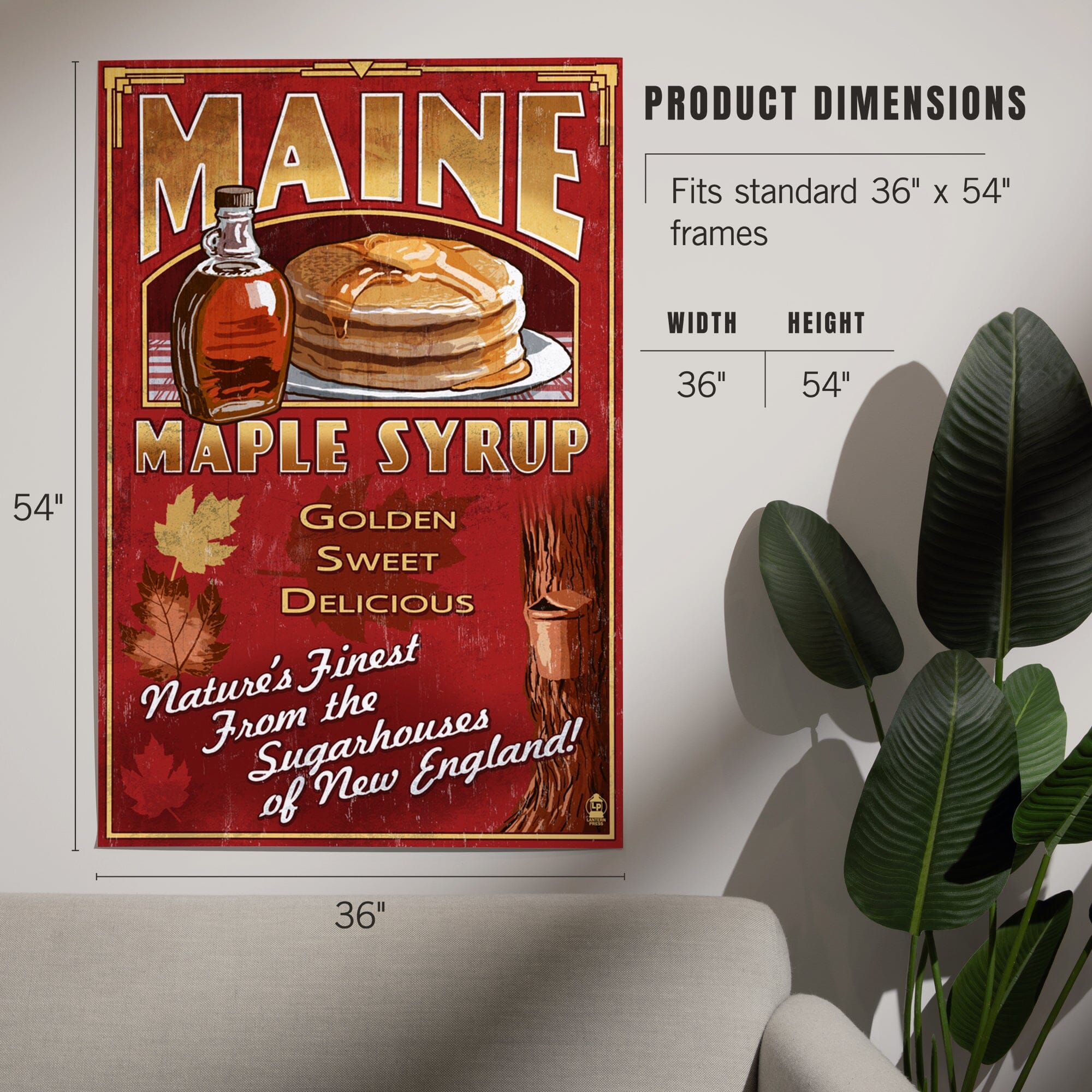 MAPLE SYRUP★メープルシロップ★メタル看板★アンティークUSAアメリカ Maine, Maple Syrup Vintage Sign art prints, metal signs