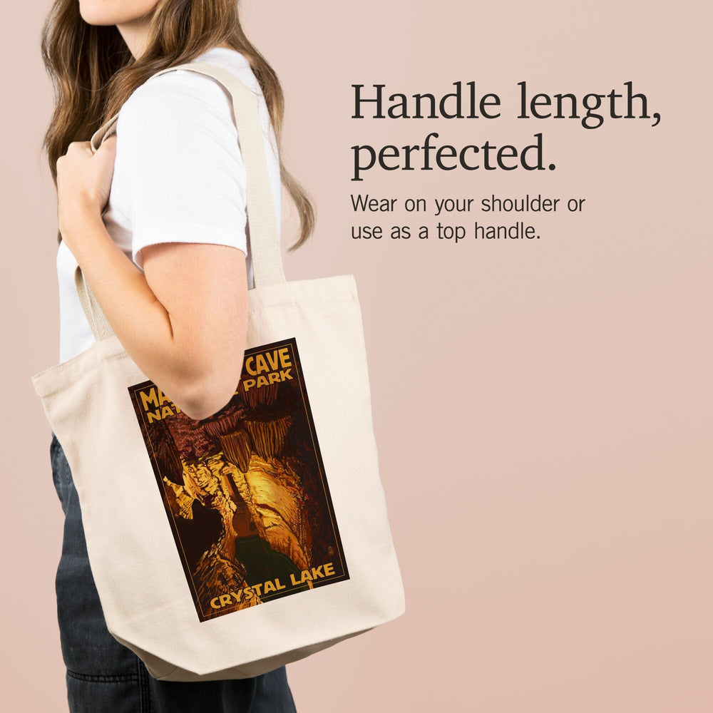 Mammoth Cave National Park, Kentucky, Crystal Lake, Tote Bag Totes Lantern Press 