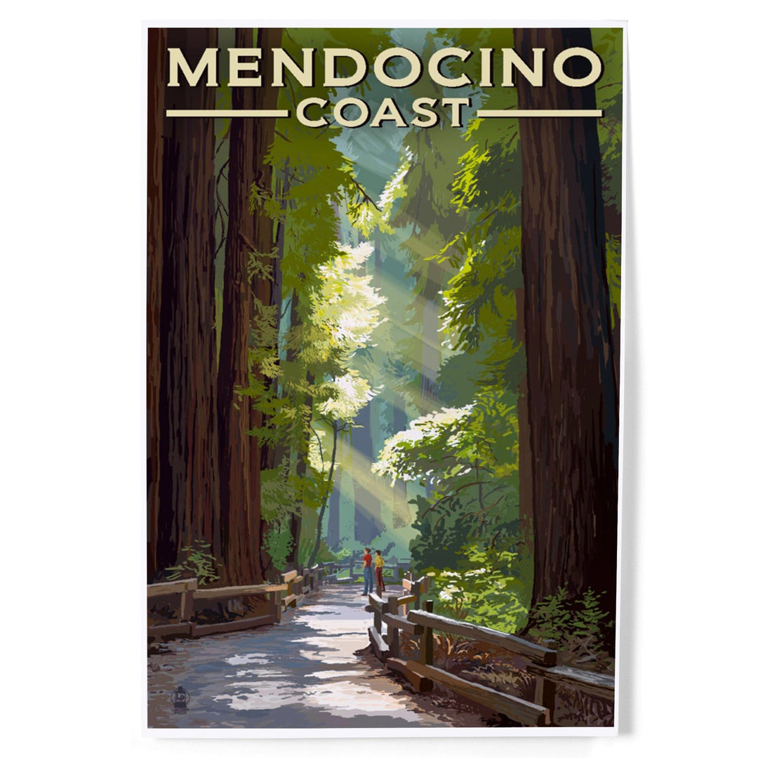 Mendocino, California, Mendocino Coast, Art & Giclee Prints Art Lantern Press 