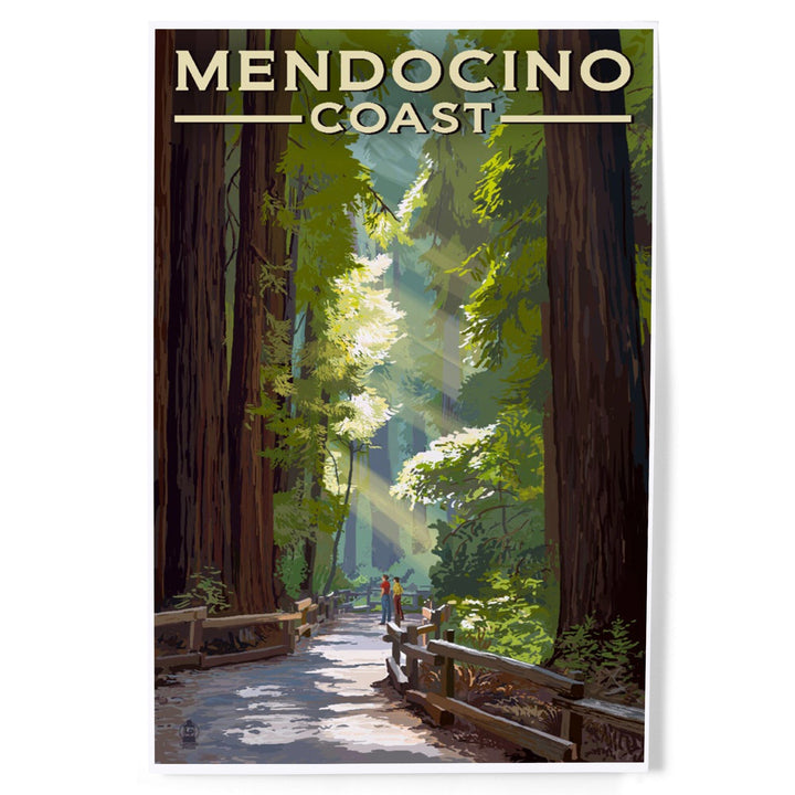 Mendocino, California, Mendocino Coast, Art & Giclee Prints - Lantern Press