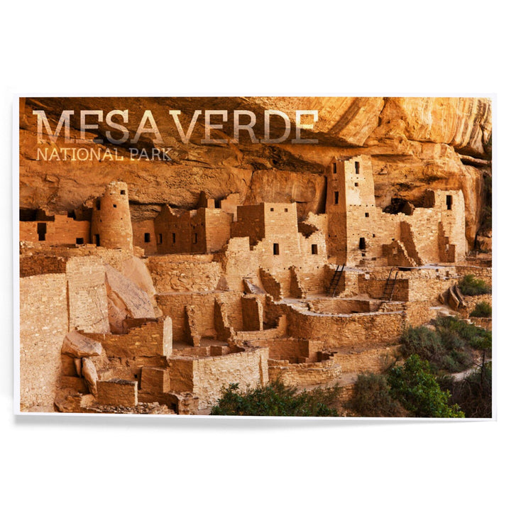 Mesa Verde National Park, Colorado, Cliff Palace Photograph, Art & Giclee Prints Art Lantern Press 