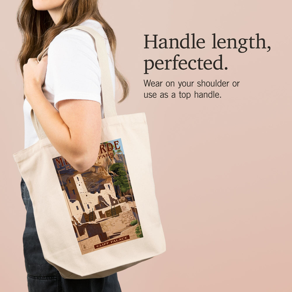 Mesa Verde National Park, Colorado, Cliff Palace, Tote Bag Totes Lantern Press 